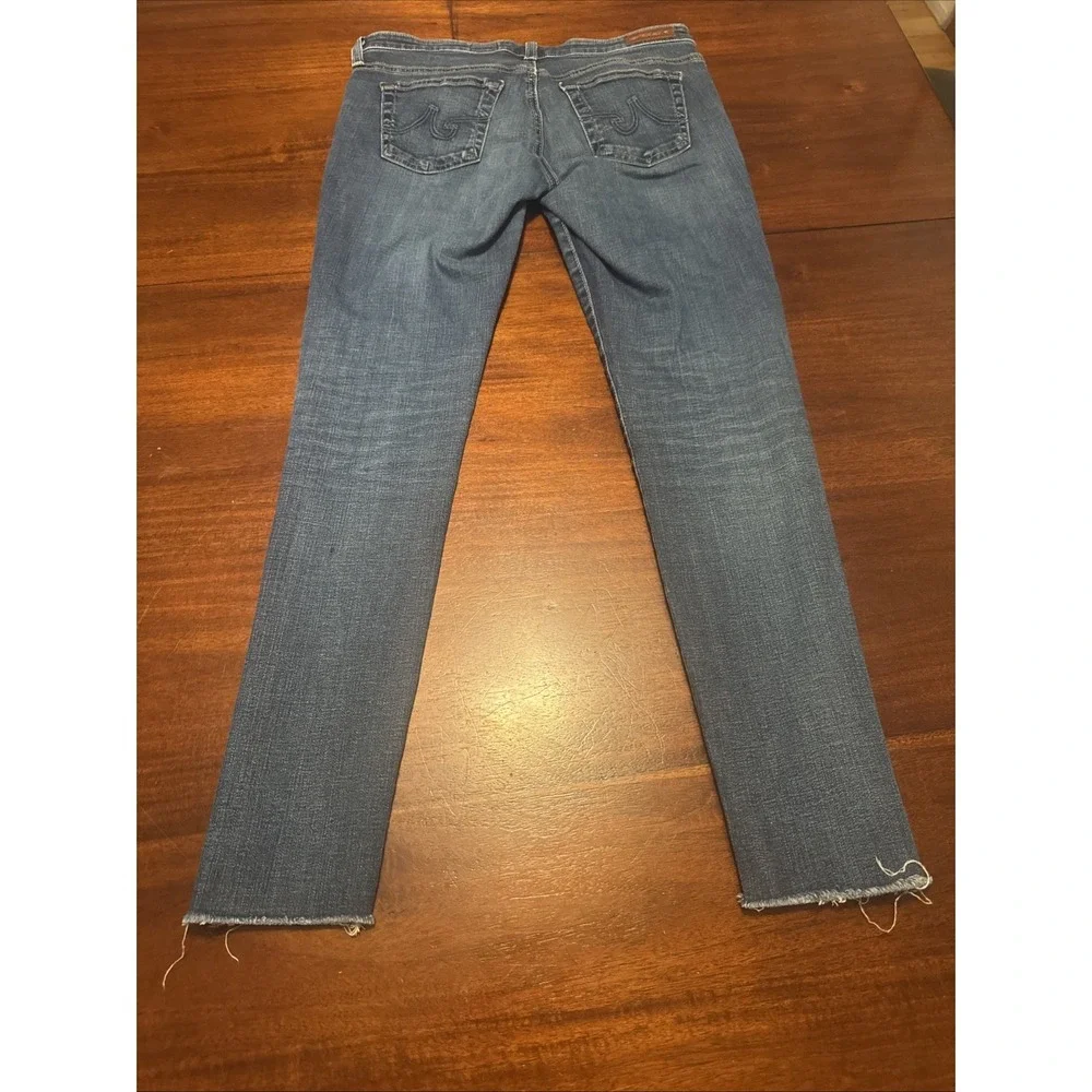 AG Adriano Goldschmied The Legging Ankle Skinny Jeans 29R Dark‎ Wash USA